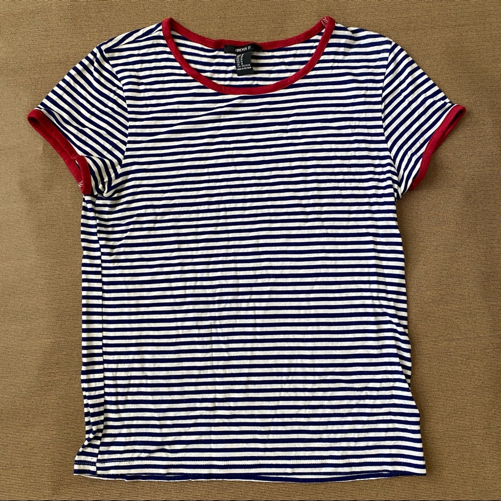 Forever 21 Striped Top